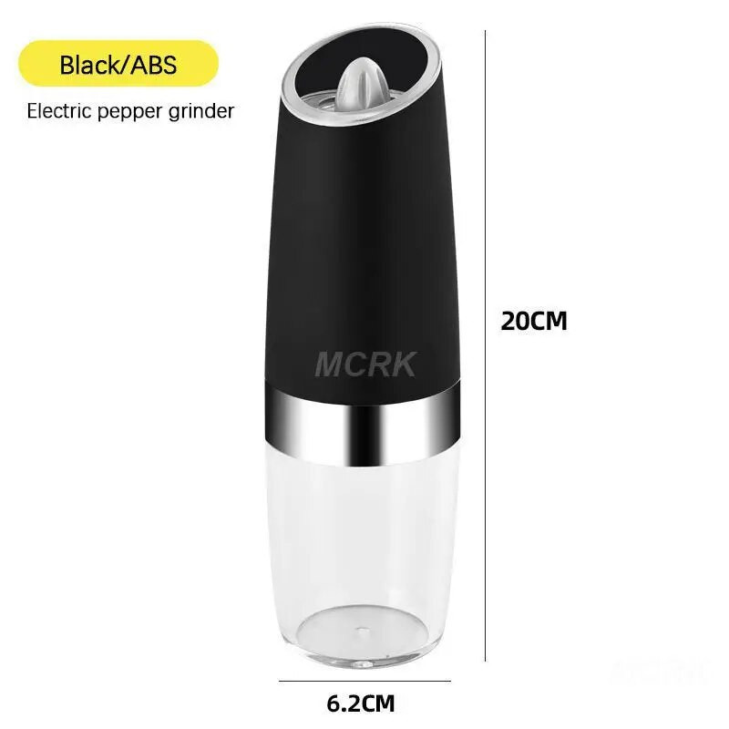 Električni automatski mlin za papar Gravitacijska indukcija Začinsko bilje Mung grah Mljeveni mlin za mljevenje praha Začin Kuhinjski alat za restoran