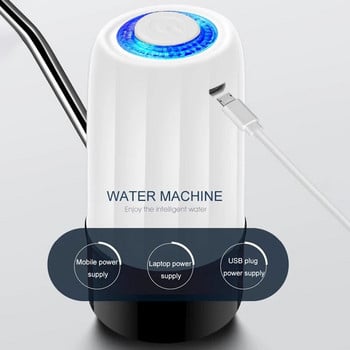 Домашна интелигентна помпа за бутилка за вода Мини варелна електрическа помпа за вода USB зареждане Автоматичен преносим диспенсър за вода и напитки