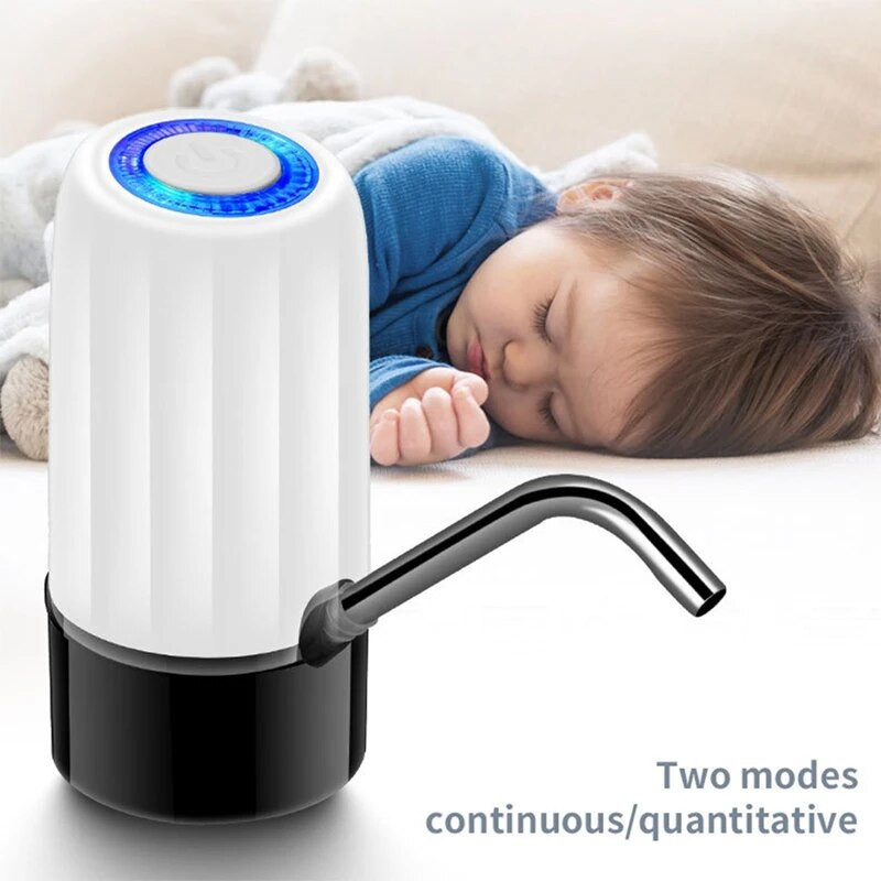 Avaleht Nutikas veepudelipump minitünniga veeelektripump USB-laadimisega automaatne kaasaskantav veejoogiautomaat
