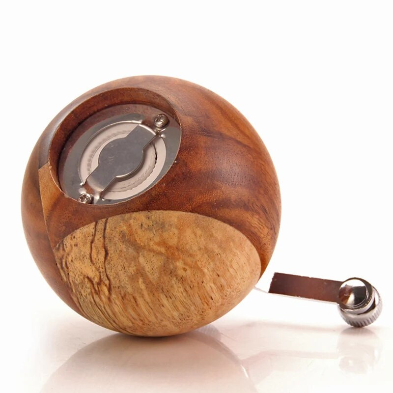 Sāls un piparu dzirnaviņas, masīvkoka piparu dzirnaviņas ar regulējamu rupjību, izmantojot keramikas rotoru, virtuves gatavošanas rīki