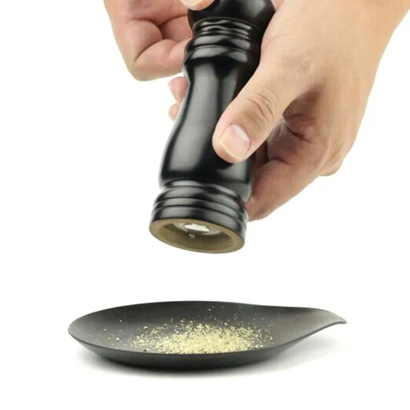 Soola- ja pipraveski täispuidust vürtside pipraveski tugeva reguleeritava keraamilise veskiga toiduvalmistamistööriistad köögitarvikud