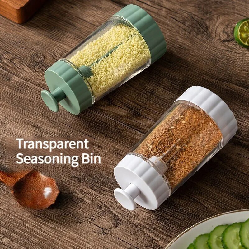 1 db 0,5 g-os adagoló fűszeres palack Mennyiségi sószabályozási palack Nedvességálló nyomó típusú sótartályos cukorpalack