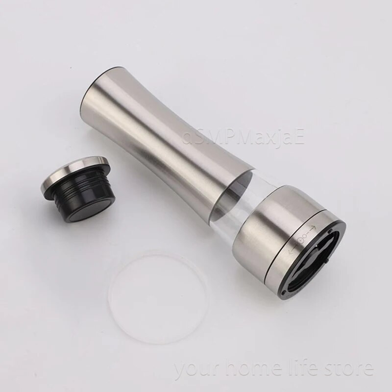 1/2 kom mlinac za sol i papar 304 mlinovi za papar od nehrđajućeg čelika, ručni mlinac za papar, kuhinjski alati, mlin za papar, mlin za morsku sol