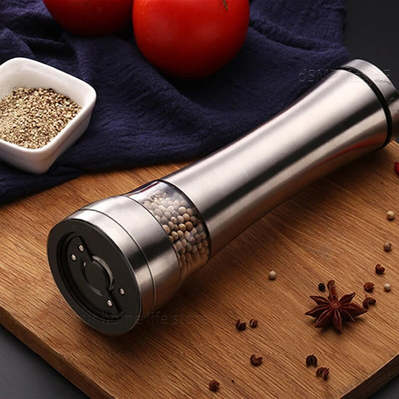1/2 kom mlinac za sol i papar 304 mlinovi za papar od nehrđajućeg čelika, ručni mlinac za papar, kuhinjski alati, mlin za papar, mlin za morsku sol
