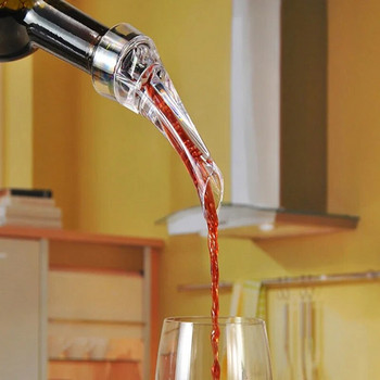 UPORS Аератор за вино Pourer Premium Aerating Pourer Капак за декантер за червено вино Накрайник Запушалка Дозатор за гърло на бутилка Накрайник за гарафа