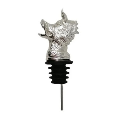 Kūrybingas cinko lydinio šerno galvutė vyno burnos batonėlis šeimai išpylimo snapeliai patvarus butelio kamštis meno dovana