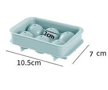 33 Ice Boll Hockey PP Forma Šaldytas viskio rutulys Popsicle Ledo kubelių padėklo dėžutė Ledinukų gaminimas Dovanos Virtuvės įrankiai Priedai