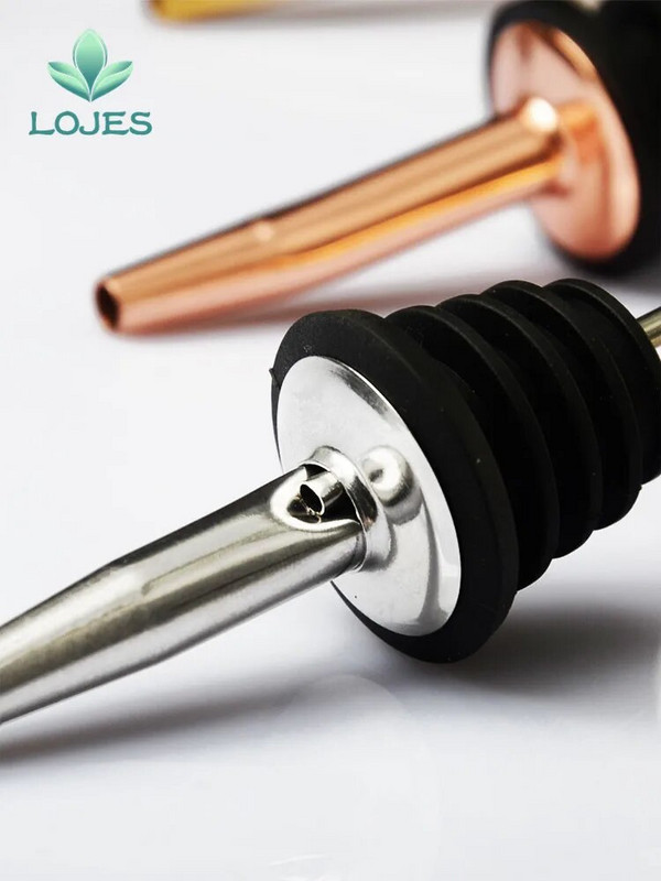 4 tk roostevabast terasest viski likööri õli veinipudeli kallaja kork tila kork suu dosaator baarmeni kodubaari peo tarvikud