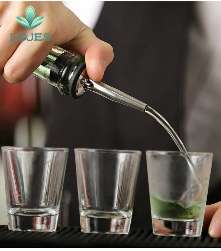 4 tk roostevabast terasest viski likööri õli veinipudeli kallaja kork tila kork suu dosaator baarmeni kodubaari peo tarvikud