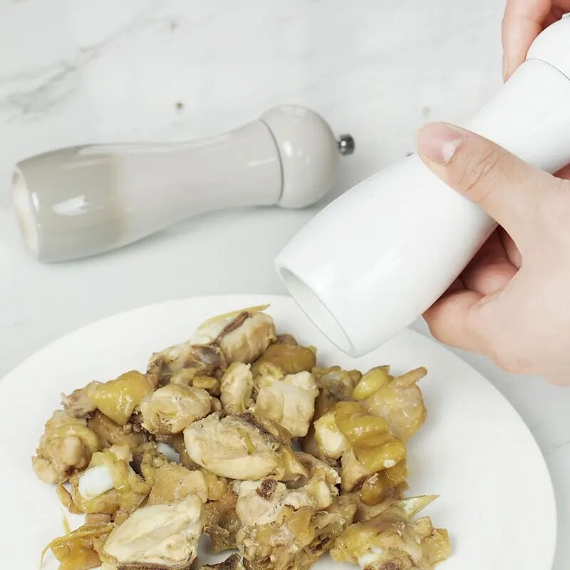 Leeseph mlin za sol i papar s keramičkim mlincem, podesivom krupnoćom, elegantni paproni za svježe začine