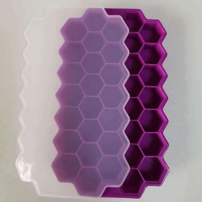 37 tinklelis silikoninis ledo gaminimo aparatas ledo padėklas ledo formelės virtuvės viskio kokteilių priedai Lengvai atleidžiami maistiniai silikonai