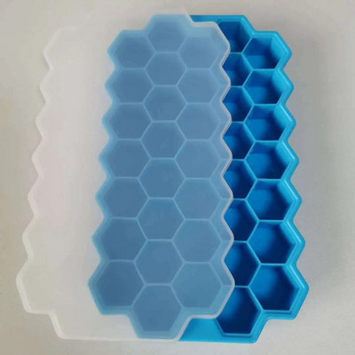 37 tinklelis silikoninis ledo gaminimo aparatas ledo padėklas ledo formelės virtuvės viskio kokteilių priedai Lengvai atleidžiami maistiniai silikonai