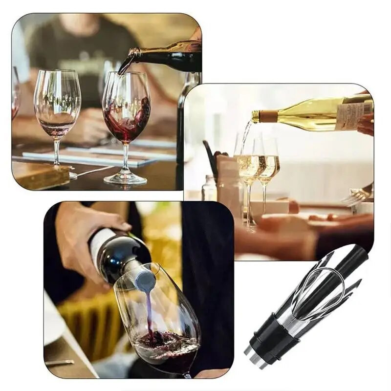 2 vnt. 2 viename vyno pylimo mašina Vyno stabdymo snapelio diskai nerūdijančio plieno vyno pylimo mašina Daugkartinio naudojimo vyno kamščiai Vyno snapelio piltuvas