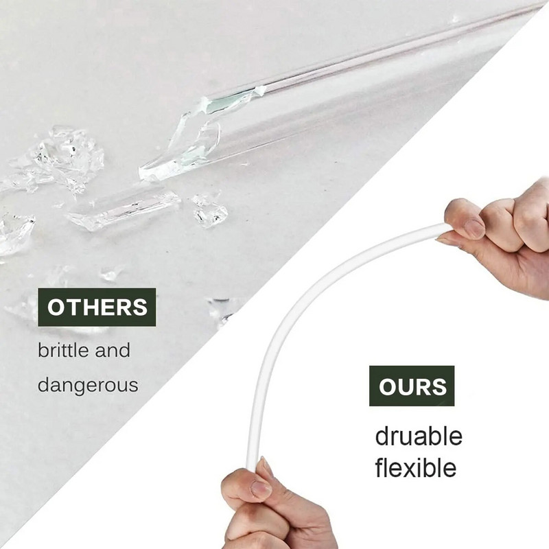 Pakaitinis šiaudelis, suderinamas su Stanley 20 uncijų 30 uncijų 40 uncijų puodelio stikline, 6 pakuotės daugkartinio naudojimo šiaudeliais su valymo šepetėliu