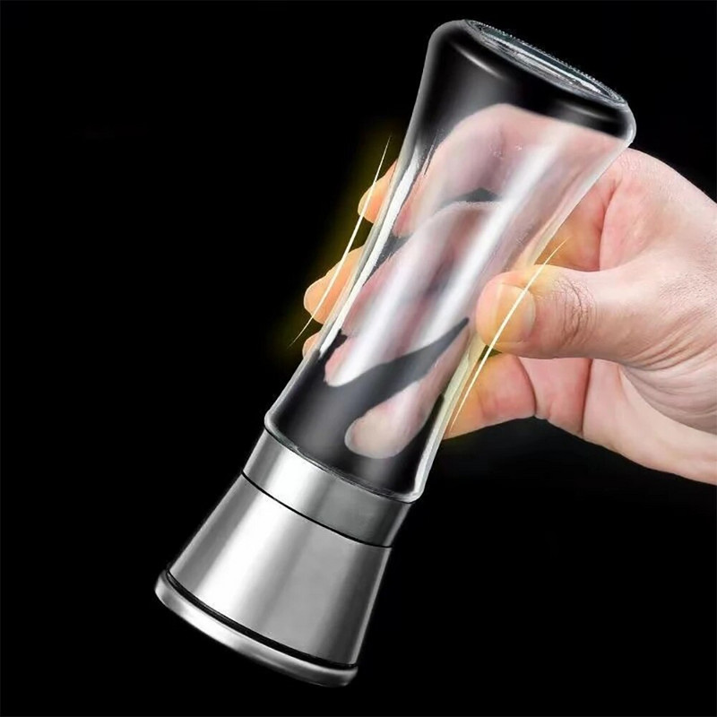1 BUC râșniță de piper din oțel inoxidabil, sticlă de condimente, sticlă de condimente, râșniță, zdrobitor Accesorii de bucătărie Instrument de gătit