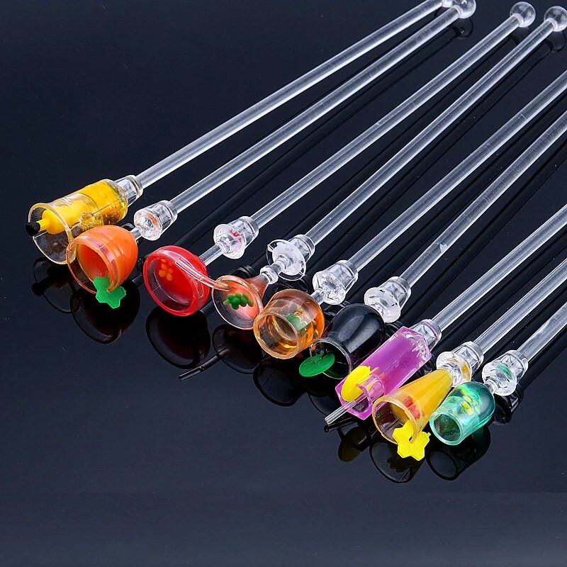 5-1 vnt./komplekte Mielas kokteilių gėrimų maišytuvas Muddler Puddler Maišymo kaušelis Maišytuvas Maišytuvas Sukamosios lazdelės 23 cm Virtuvės priedai