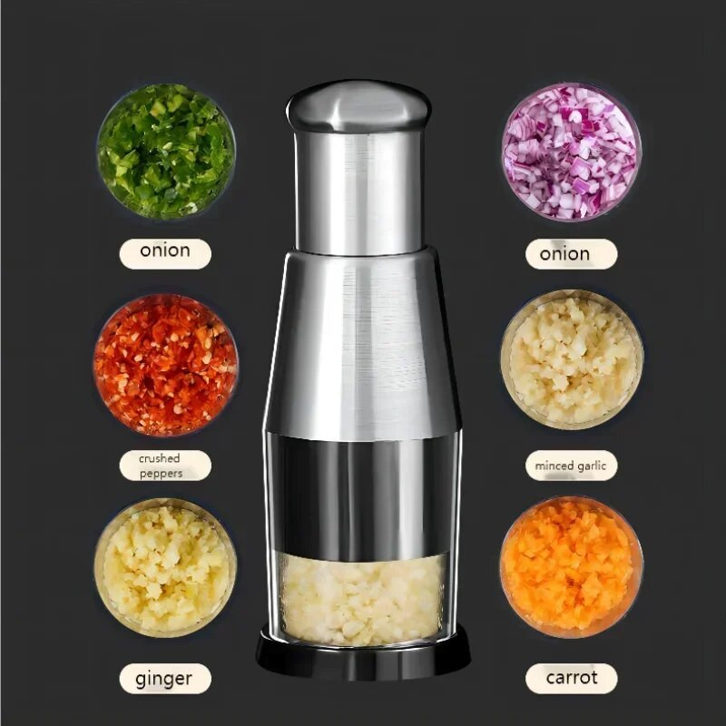 Ručna preša Cjediljka za češnjak Ručna sjeckalica za luk Gljivica za češnjak Kuhinjski rezač povrća Gulilica Alati Presse Oignon Preša za češnjak