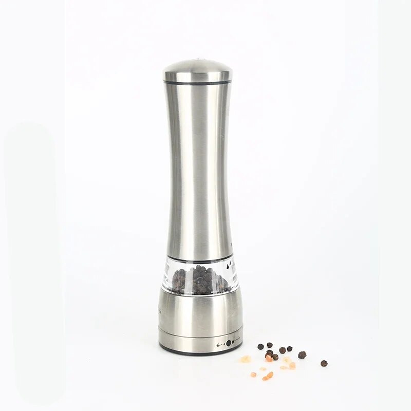 Nerūdijančio plieno nešiojamas mini malūnėlis rankinis druskos ir pipirų malūnėlis žolelėms pipirų prieskoniams rožių druska virtuvės šlifavimo įtaisas