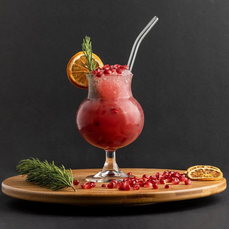 6 colių trumpai sulenkti stikliniai gėrimo šiaudeliai Ekologiški daugkartiniai šiaudeliai viskio kokteilių sodos pieno kokteilių baro gėrimų priedams