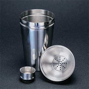 1,8 L Big Stainless Steel Cocktail Boston Bar Shaker: Σετ 3 τεμαχίων