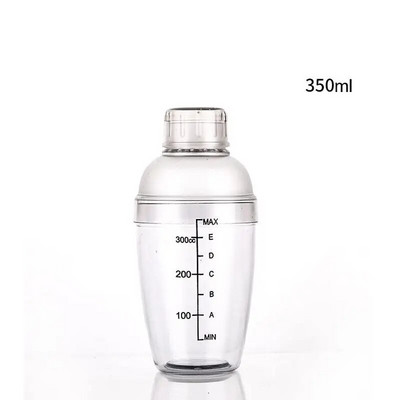 Plastmasas kokteiļu šeikeris, rokas vīna dzērienu mikseris vīna kratītāja krūze dzērienu mikseris 350 ml/500 ml/700 ml/1000 ml šeikeris, bāra instrumenti