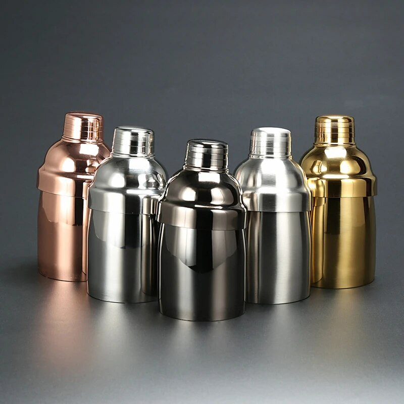 Roostevabast terasest kokteil Bostoni baarišeikerbaar vein Martini joogisegisti komplekt peobaarmeni tööriistakomplekt