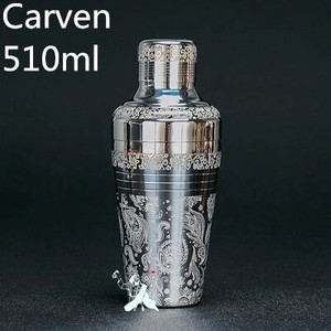 550 ml / 850 ml profesionalus barmenas pagal užsakymą graviruojamas nerūdijančio plieno kokteilių plaktuvas Bostono baro purtyklės baro įrankiai