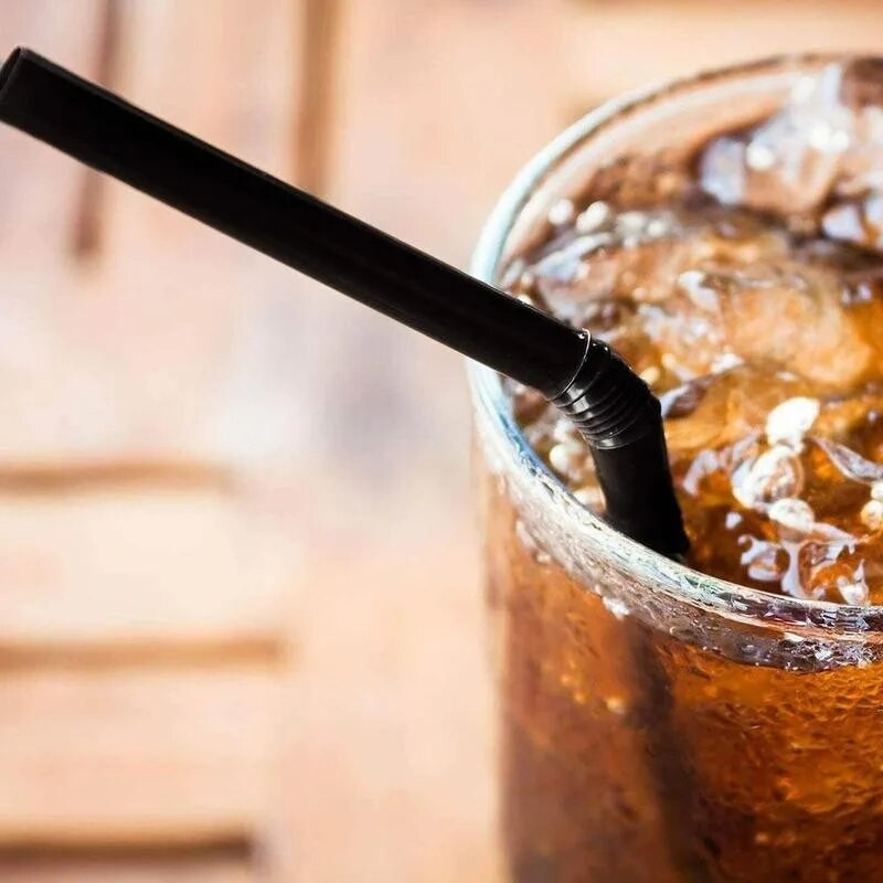 100 τμχ Μίνι κοντά καλαμάκια για κοκτέιλ Μικρά μαύρα πλαστικά καλαμάκια για ντεκόρ Γάμου Γάμου Γενεθλίων Καλαμάκια ποτού