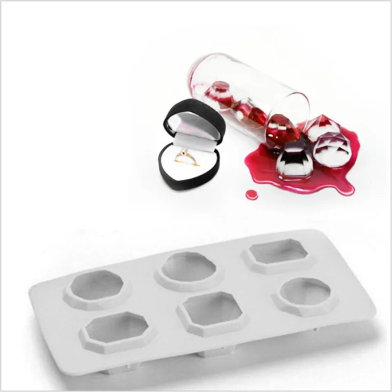 Szilikon jégkocka tálcák faragó öntőforma Titanic partiitalokhoz Moldes De Silicon