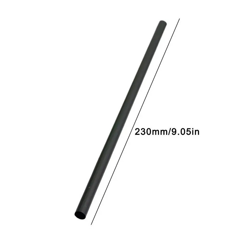 100 τμχ Μαύρα ποτά Kunststof Straws Bar Party Wedding Kitchen Pajitas Plastique Beverage Straw Χονδρική