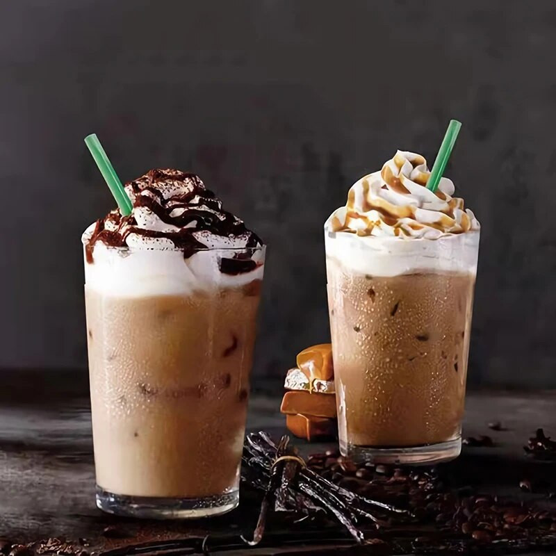 Bpa nemokami vienkartiniai plastikiniai šiaudeliai Milkshake Plačiai Boba burbuliukai arbatos šiaudeliai ilgi, atskirai suvynioti gėrimų baro įrankiai