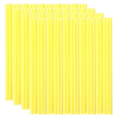 100 Vnt Vienkartiniai geriamieji šiaudeliai Daugiaspalviai Pienas Arbata Pieno kokteilių Sultys Plastikiniai Šiaudeliai Barelių Gėrimai Vasaros vakarėlio Vestuvių Priedai