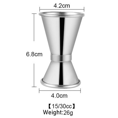 550 ml / 750 ml kokteilių plaktuvo baro rinkinys vyno Martini kokteilių plaktuvas nerūdijančio plieno Bostono plaktuvas gėrimų vakarėlio baro įrankiams