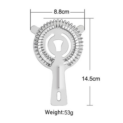 550 ml / 750 ml kokteilių plaktuvo baro rinkinys vyno Martini kokteilių plaktuvas nerūdijančio plieno Bostono plaktuvas gėrimų vakarėlio baro įrankiams