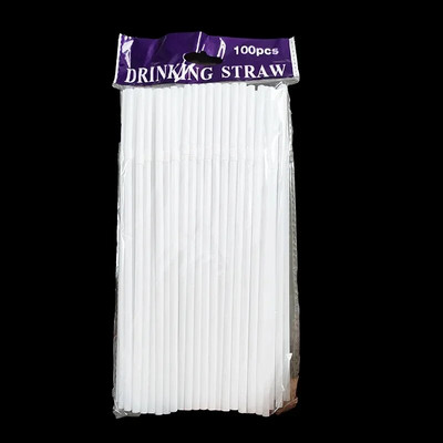 100vnt Geriamasis plastikas Šiaudeliai Spalvingi Rietjes Lankstūs Vestuvių Reikmenys Plastikiniai Geriamojo Plastiko Šiaudeliai Virtuvė