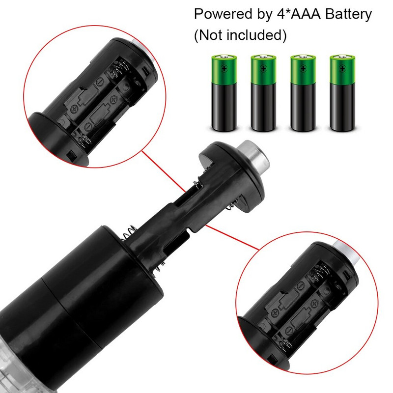 S LED svjetlom Boca za mljevenje začina za kuhanje Restorani Kuhinjski pribor Električni automatski mlin za papar i sol