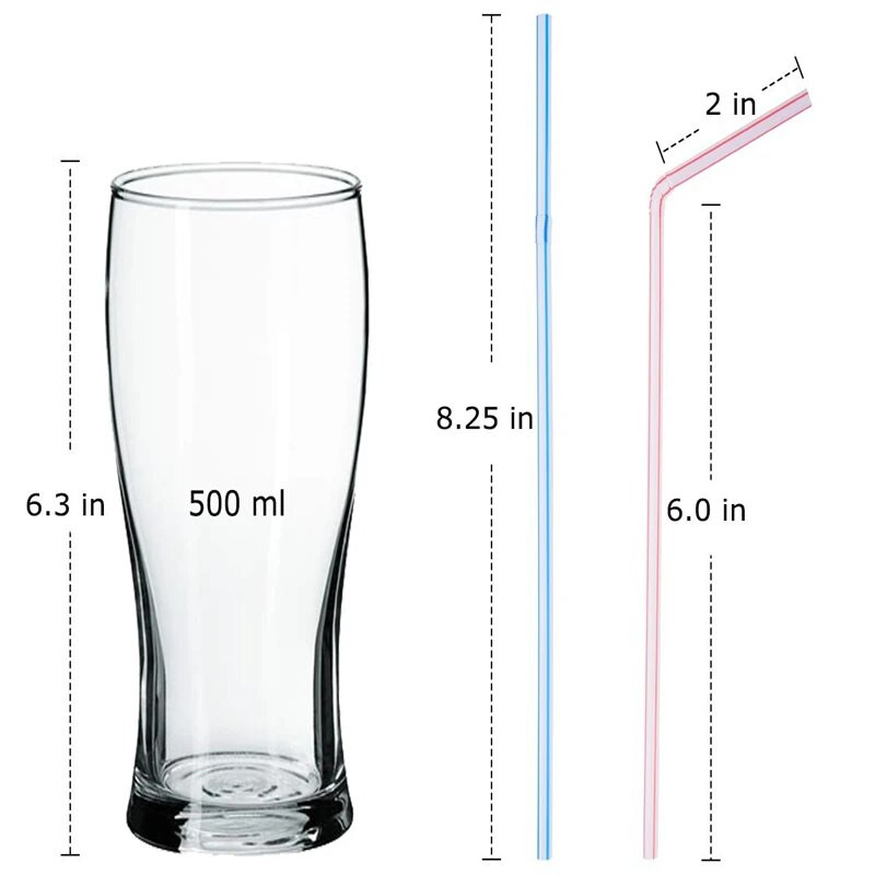300 pakelių vienkartiniai plastikiniai šiaudeliai įvairiaspalviai lankstūs dryžuoti vaivorykštės geriamojo baro priedai