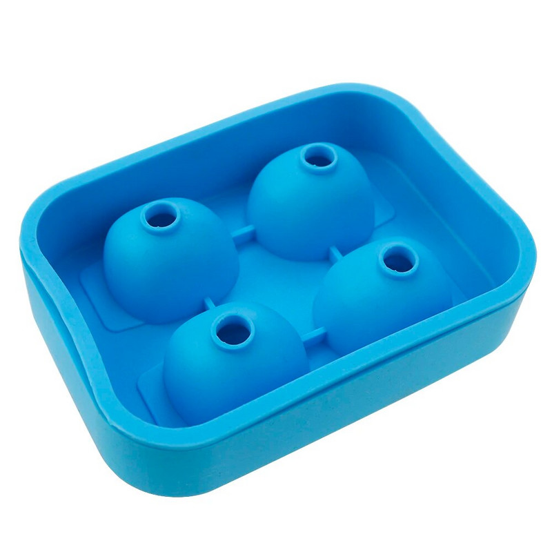 1 buc. LMETJMA 3D craniu tavă pentru cuburi de gheață cu pâlnie din silicon Flexibil cu 4 cavități pentru aparatul de gheață, instrumente pentru înghețată