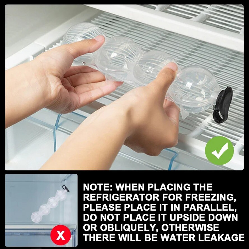 4 skylučių ledo kubelių gaminimo aparatai apvalūs ledo ritulio formavimo viskio kokteiliai degtinės kamuolys ledo formavimo baras vakarėlis virtuvės dėžutės kremo gaminimo įrankis