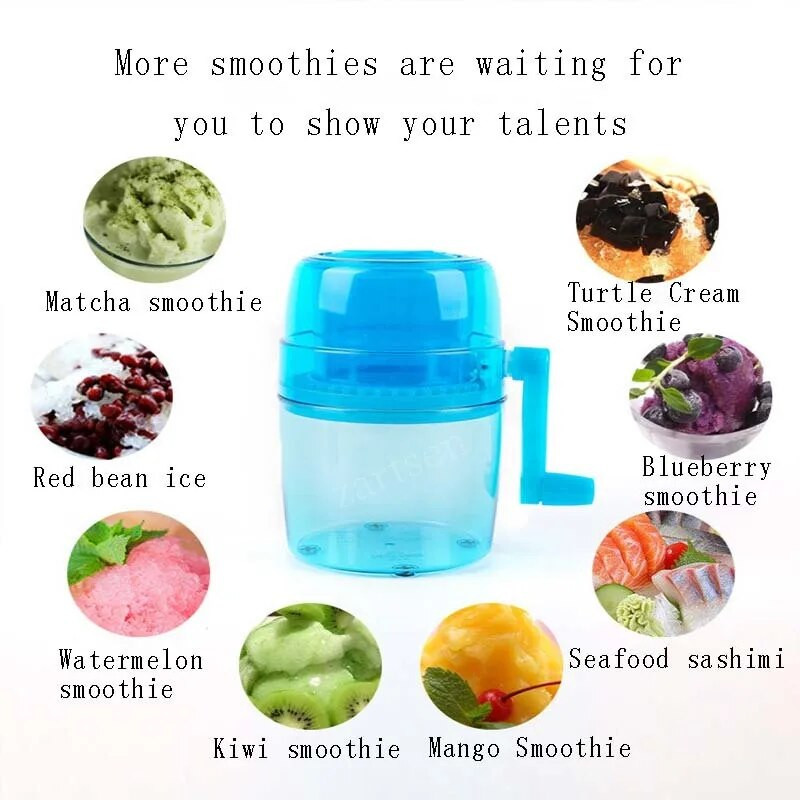 1 l nešiojamas rankinis švaistiklis, rankinis ledo smulkintuvas, skustuvas vaikams, smulkinimo sniego kūgio gaminimo mašina, virtuvė