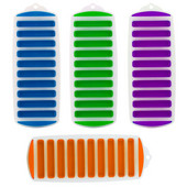 Silikonski oblici s 10 rupa, duge trake, silikonski kalup za biskvit na prste, lisnati kalup za kolače u pećnici, kalup za kocke leda, posuda za pečenje, alati za pečenje „uradi sam“