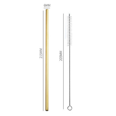Újrafelhasználható fém szívószálak 304 rozsdamentes acél szívószálak Környezetbarát hajlított egyenes italok szívószálak koktéltejhez
