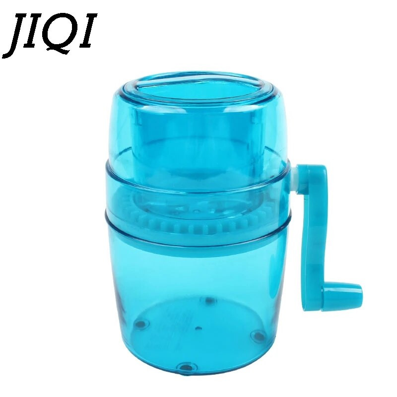 Rankena „pasidaryk pats“ ledo smulkintuvo rankinis daugiafunkcis nešiojamas ledo purvo gaminimo aparatas namų sniego kūgio kokteilis, ledo blokų gamybos mašina ledo skustuvas