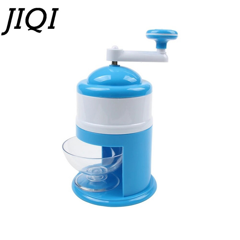 Rankena „pasidaryk pats“ ledo smulkintuvo rankinis daugiafunkcis nešiojamas ledo purvo gaminimo aparatas namų sniego kūgio kokteilis, ledo blokų gamybos mašina ledo skustuvas