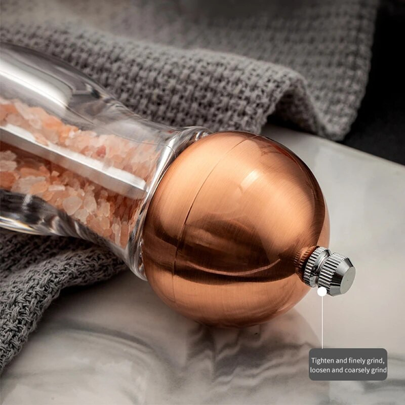 Soola- ja pipraveski akrüülšeiker Reguleeritav veski Jäme Uus