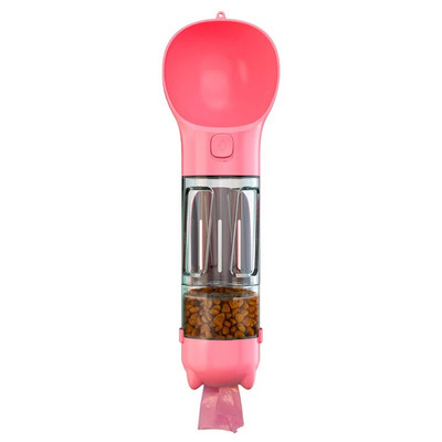 Daugiafunkcinis šunų vandens butelis lauke nešiojamas maisto tiektuvas gėrimų dubuo išmatų dozatorius šunų puodelis 3 viename Dizaino reikmenys naminiams gyvūnėliams