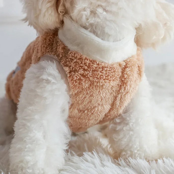 Μαλακό Fleece Ρούχα για σκύλους Χειμερινά ζεστά Puppy Kitten Pullover Ρούχα κατοικίδιων για μικρά σκυλιά Chihuahua Bulldog ένδυση πουλόβερ για σκύλους