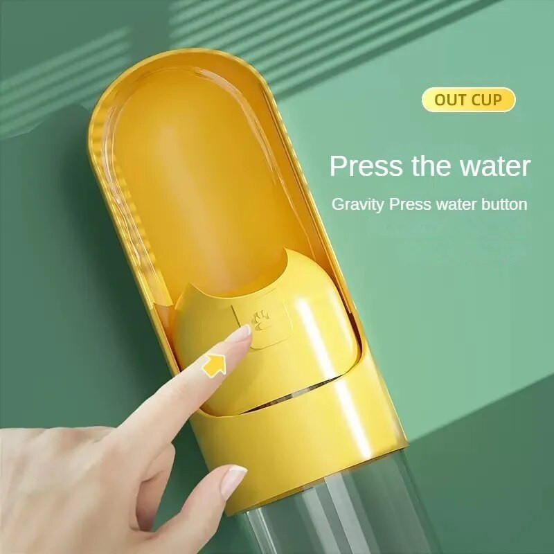 Φορητό μπουκάλι νερού για σκύλους Τροφή Πτυσσόμενο ποτήρι για κατοικίδια Τροφοδότης υπαίθριου ταξιδιού Μπολ Δοχεία φαγητού Αξεσουάρ για σκύλους