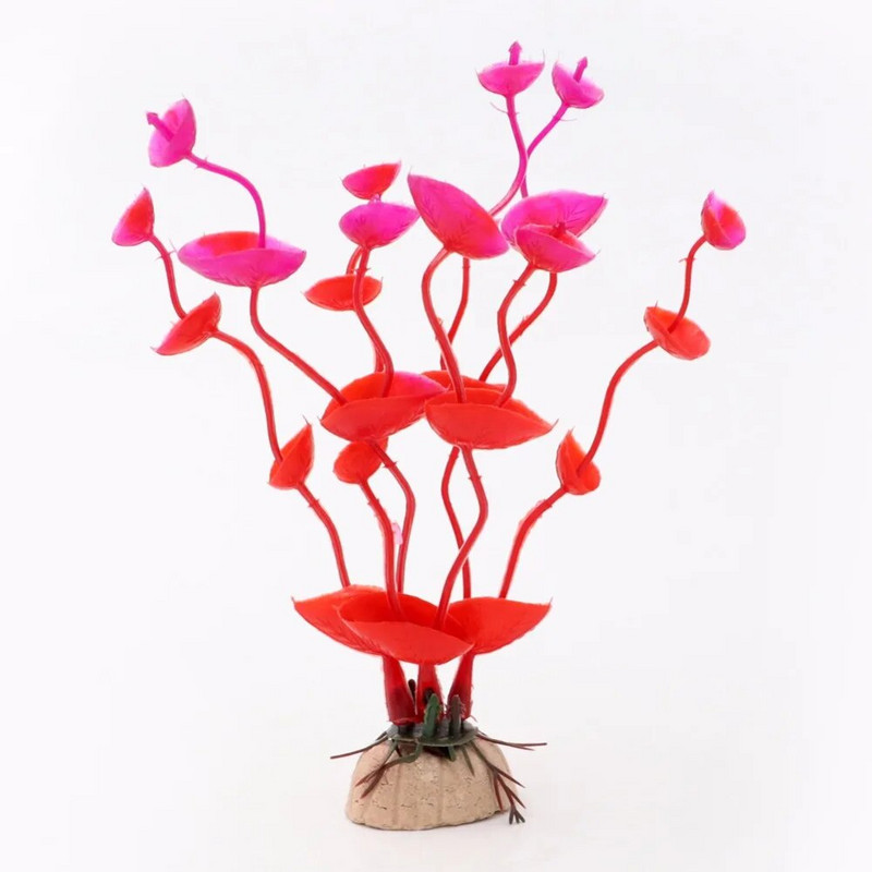 1 db akvárium mesterséges akváriumi növények vízi növény akvárium díszekhez Akvárium dekorációs kiegészítők