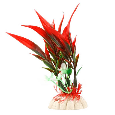 Dirbtiniai akvariumo augalai Ornamentai Piktžolės Vandens Žolė Akvariumo apdaila Akvariumo apdaila Imitacija Augalai Akvariumo priedai